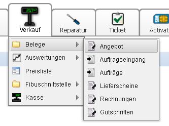 brodos.net enthält Vorlagen für u. a. Gutschriften, Rechnungen, Lieferscheine und Aufträge.