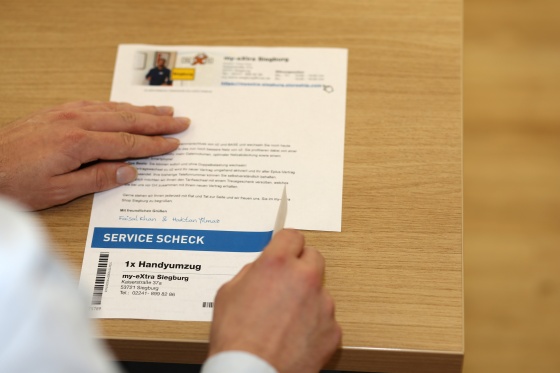 Frank Lüttjohann: auch die Anschreiben mit Couponing sind eine gute Option, um Services anzubieten.